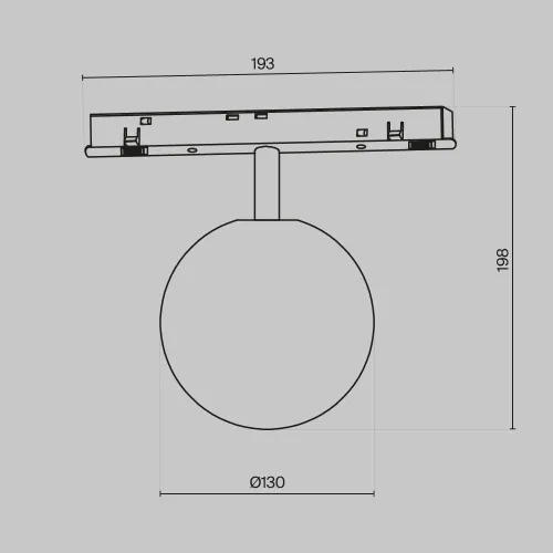 Трековый светильник Technical TR038-4-5W3K-WW-DS-W  фото 3